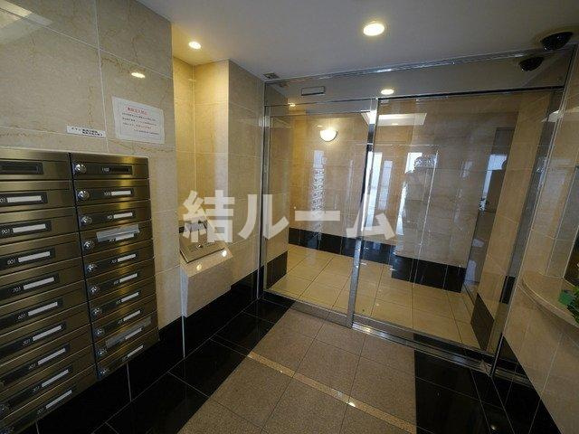 板橋区板橋２丁目の賃貸マンションのロビー