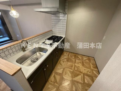 【キッチン】 | ザ・ライオンズフォーシア蒲田 | コンパクトなキッチンで掃除もラクラク