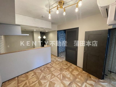 【居間・リビング】 | ザ・ライオンズフォーシア蒲田 | おしゃれなリビングです