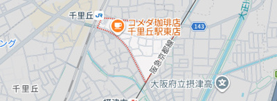 【地図】 | ソルテラスOSAKA千里丘駅前