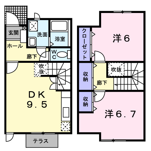フルハウス文京の間取り