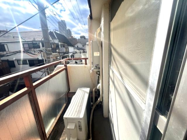 アクティ本山のバルコニー