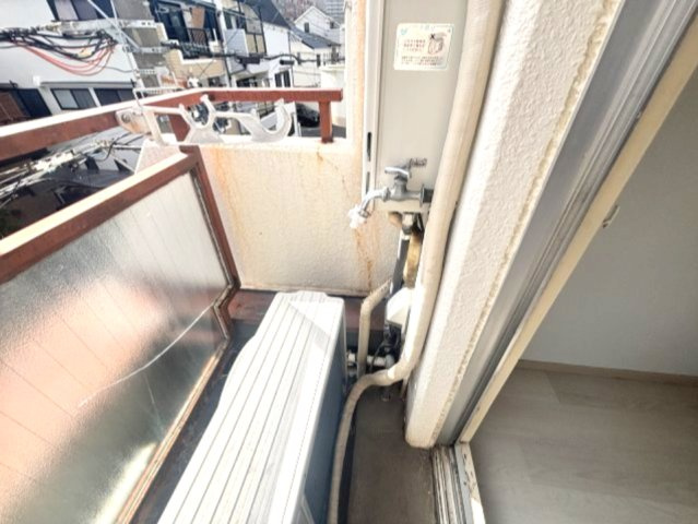 アクティ本山のバルコニー