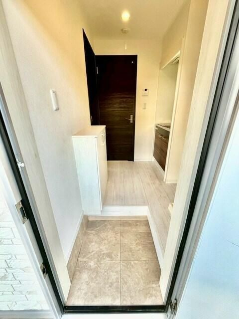 ウエストガーデン坂戸の玄関