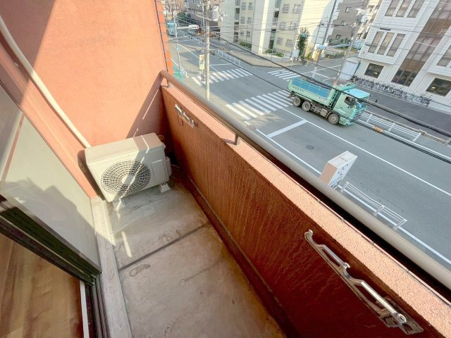 オークヒルズのバルコニー