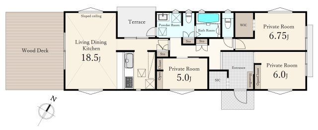 清瀬市中里2丁目 限定1棟