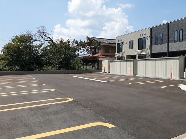 グリーンフェア大野の駐車場