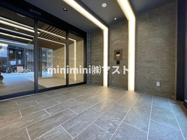 リビオメゾン西天満のロビー