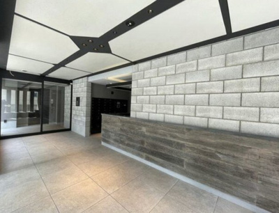 【ロビー】 | オープンブルーム浅草橋 | 落ち着いたロビーです