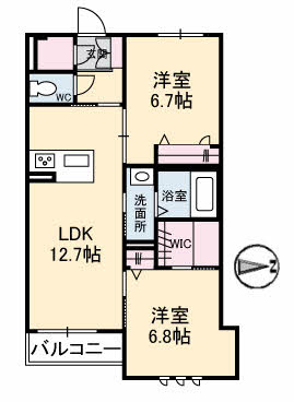 ヴァンレーベの間取り