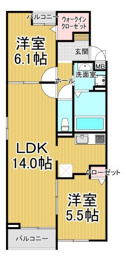 ベルフローラの間取り