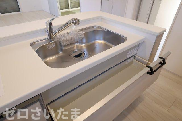 《仲介手数料無料》緑区大字三室891-6新築一戸建てブルーミングガーデンのキッチン