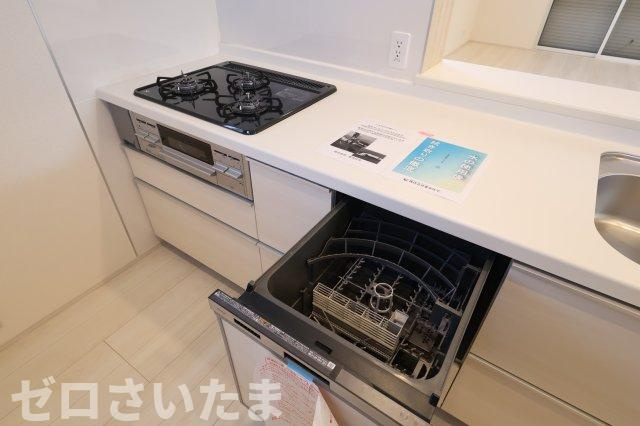 《仲介手数料無料》緑区大字三室891-6新築一戸建てブルーミングガーデンのキッチン