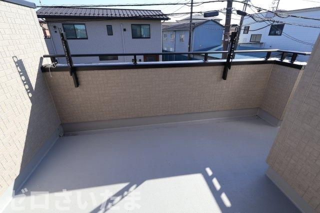 《仲介手数料無料》緑区大字三室891-6新築一戸建てブルーミングガーデンのバルコニー