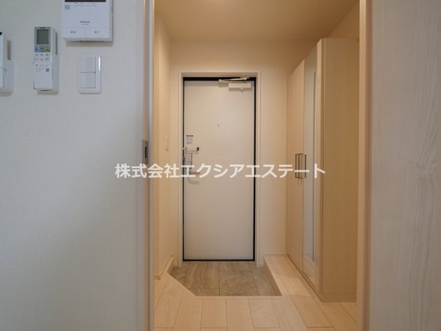 ハーモニーテラス安立Ⅳの玄関