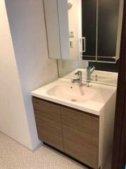 【独立洗面台】 | GENOVIA東向島skygarden | 独立洗面台あり、毎朝おしゃれに忙しい女性の方におすすめです