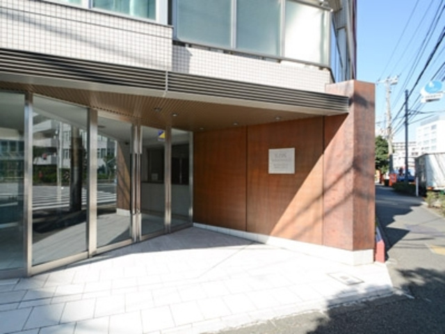 品川区東品川３丁目の賃貸マンションのエントランス