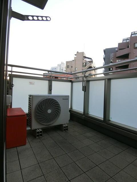 ＡＣＯＲＤＥ東中野のバルコニー|上階ならではの眺望が魅力のバルコニー