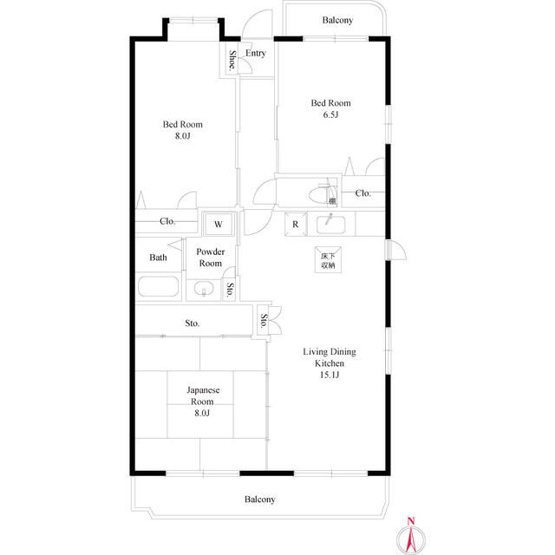 【間取り】 | テラスFUJI(テラスフジ)