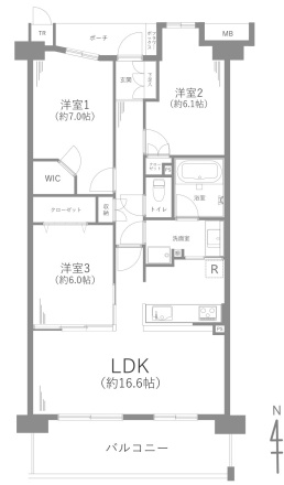 【間取り】 | ◇◆バームステージ鎌倉梶原ヴィエント◆◇