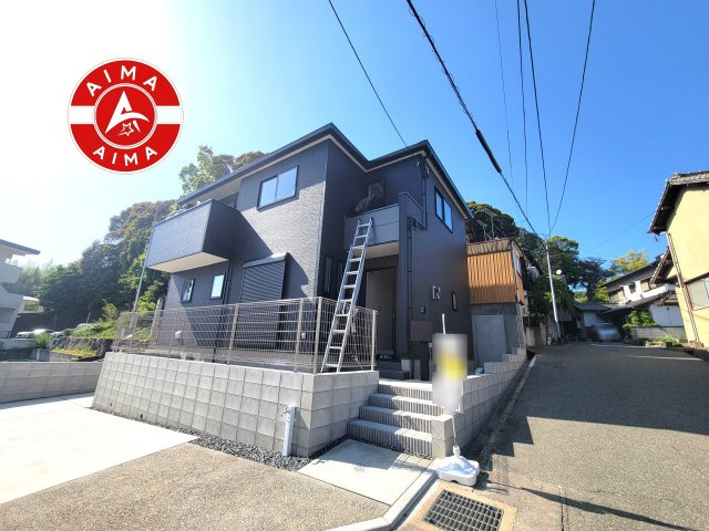 大野城市中3丁目第1-1棟（1号棟）の外観|デザイン性のある外観です。