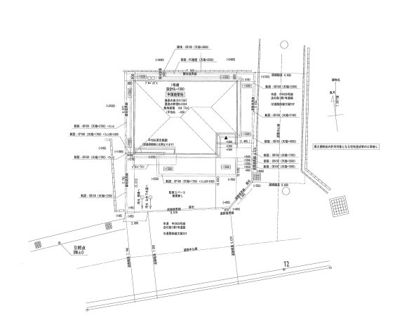 大野城市中3丁目第1-1棟（1号棟）の区画図|配置図（1号棟）