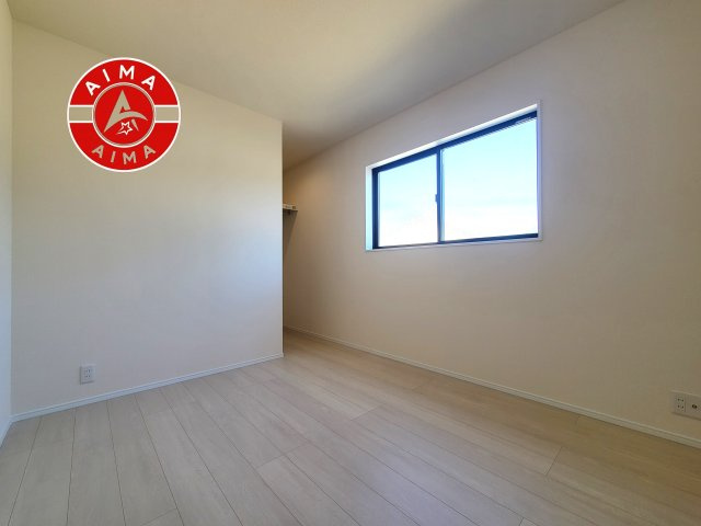 大野城市中3丁目第1-1棟（1号棟）の和室|将来的に琉球畳を引きまして、和室風にすることも可能です。