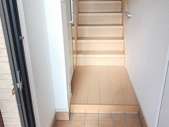 サンシード・Ｂの玄関|シンプルで使いやすい玄関です