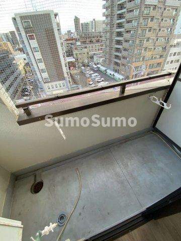 ピュア神戸のバルコニー