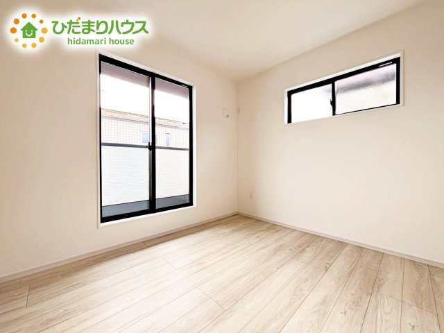 【洋室】 | ひたちなか市足崎2期　新築戸建 | 机にベットを置けば子供部屋の完成です！