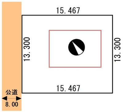 【区画図】 | 武佐4丁目41-83売地
