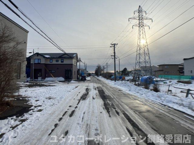 【前面道路含む現地写真】 | 武佐4丁目41-83売地