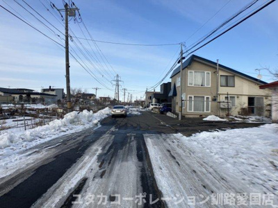 【前面道路含む現地写真】 | 武佐4丁目41-83売地