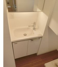 【独立洗面台】 | NEXUSワセダ | 独立洗面台、小物を置くことができて便利です