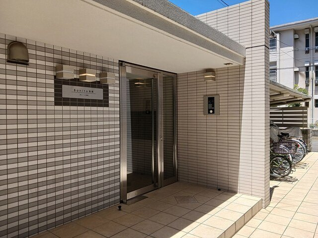 ボニート魚崎のエントランス|清潔なエントランスです