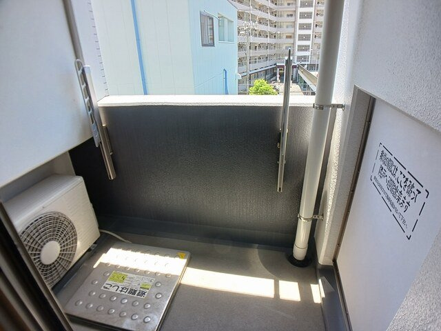 ボニート魚崎のバルコニー|陽当たり良好なバルコニーです