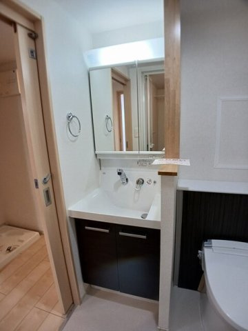 ボニート魚崎の洗面所|忙しい朝には欠かせない洗面所です