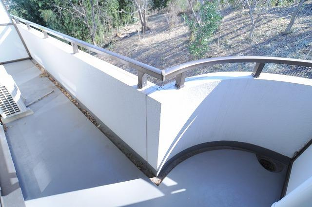 パルセルもえぎ野のバルコニー