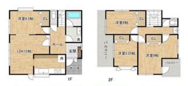 【間取り】 | 鴻巣市常光　中古戸建