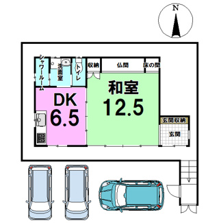 【間取り】 | 南風原兼城　戸建