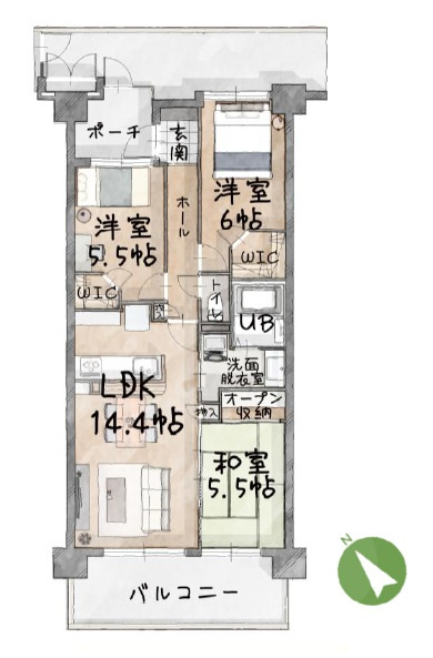 サンクレイドル狭山入間川