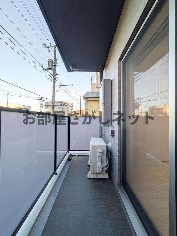 Alivis東十条【おとり物件なし】#学生・社会人にオススメ！初期費用分割払いOK！のバルコニー