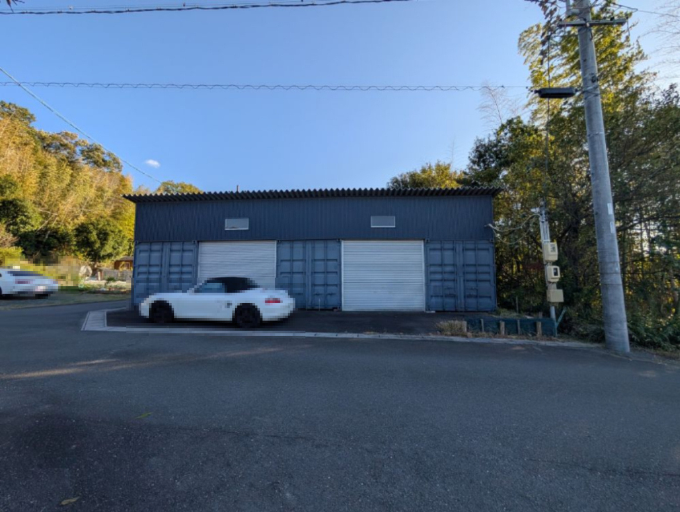 日進市藤枝町奥廻間太陽光付ガレージの画像