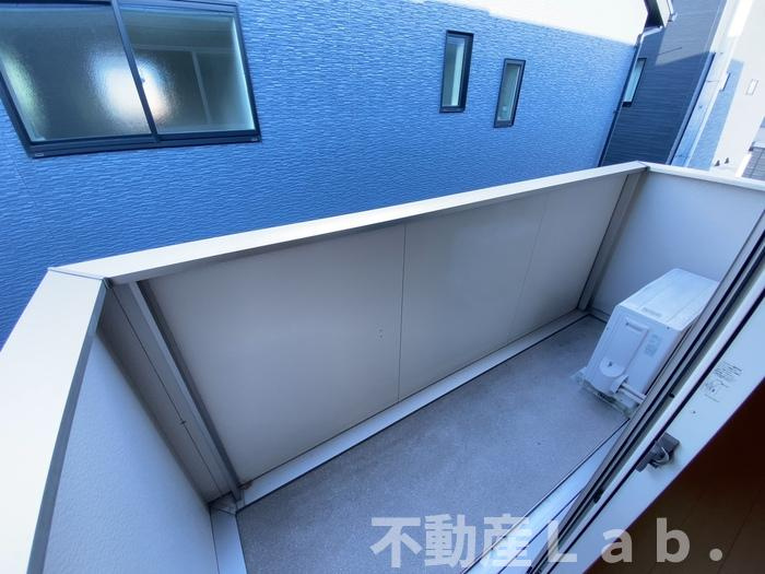 ルミエール野口のバルコニー