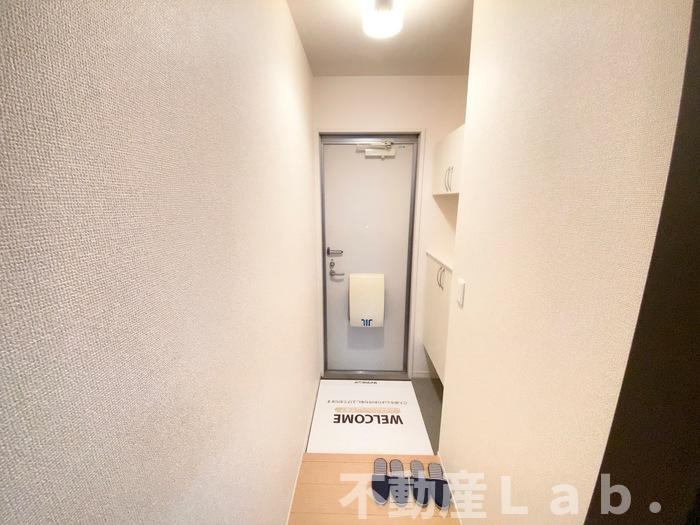 ルミエール野口の玄関