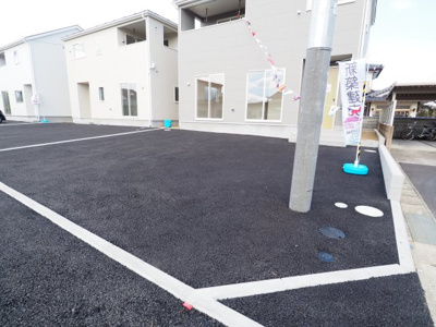 【駐車場】 | Cradle garden　瀬上町第２０　１号棟 | ★内覧予約で新米2kg★