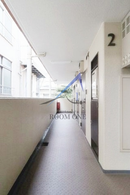 プレール恵比寿のその他共用部分|共用通路です。