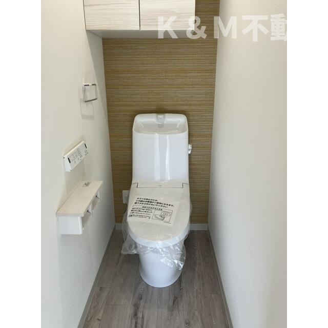 ダイヤモンドクレスト南柏のトイレ|コンパクトで使いやすいトイレです