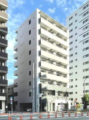 【外観】 | メインステージ練馬Ⅱ | 鉄筋コンクリート造のがっちりとした建物。