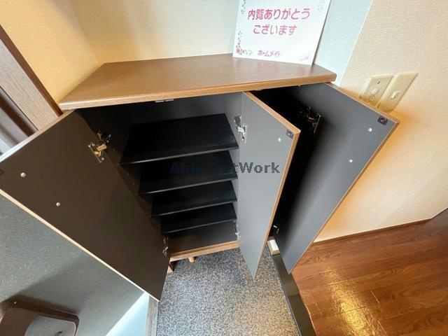 スカイヴァレイの玄関|シューズボックス